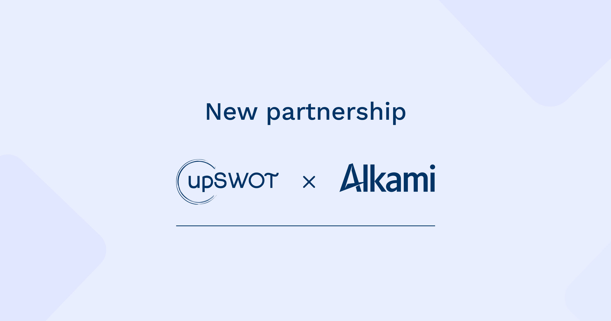 upSWOT Partners with Alkami to Deliver Bold and Innovative Digital Capabilities to U.S. Banks and Credit Unions