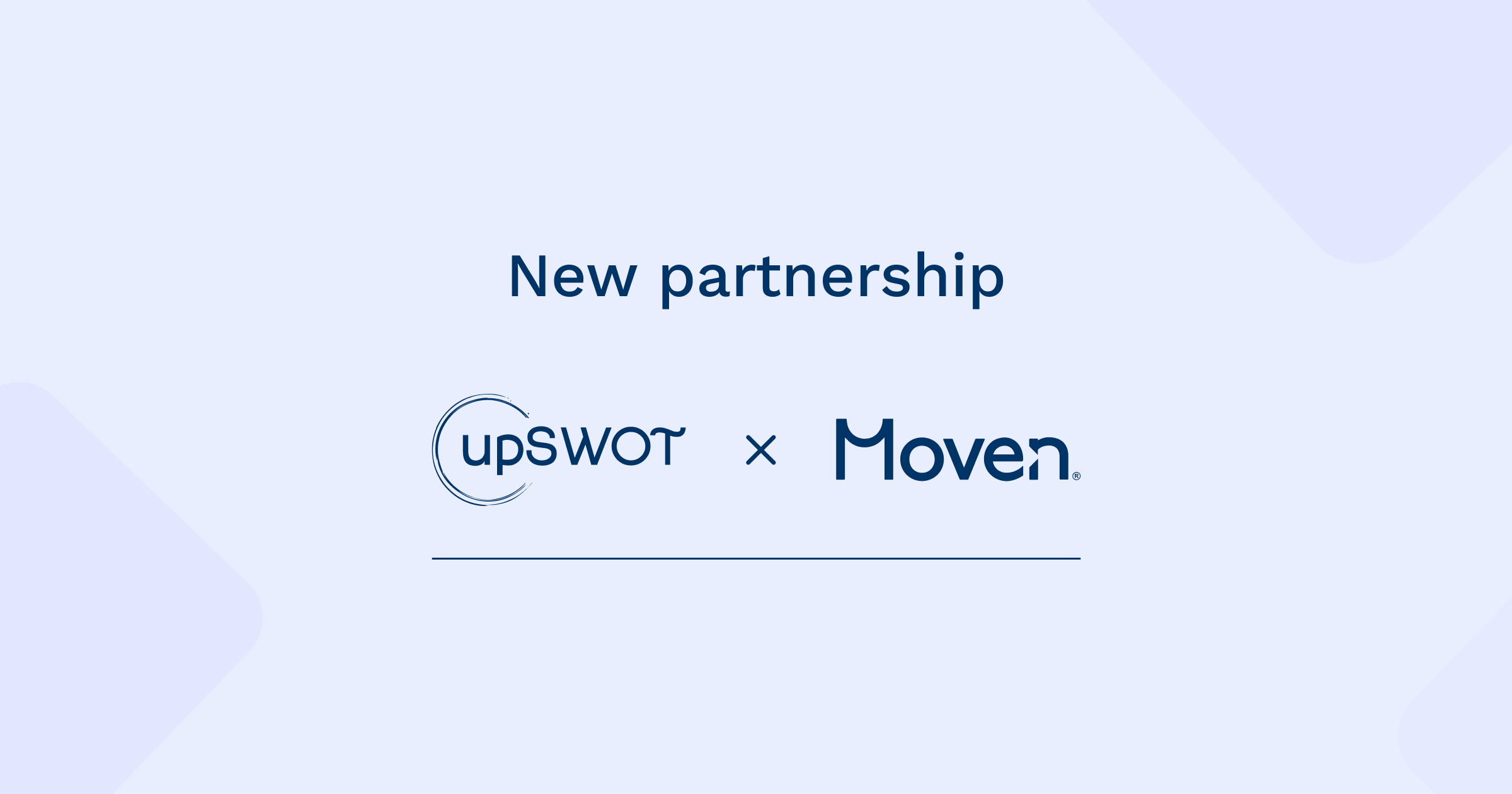 upSWOT Partners with Moven to Enable Service Providers to Support SMB Customers with Data-Driven Embedded Finance Tools